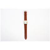 Een 18-kt gouden polshorloge van Tissot 1853, quartz, Swiss made.Conditie: uurwerk beweegt – kavel bij Veilinghuis Korendijk