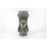 Aardewerk albarello, Majolica, 17e/18e eeuw – kavel bij Veilinghuis Korendijk
