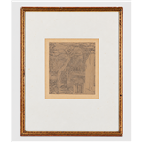 Jan Toorop (1858 - 1928), Dorpshuizen / Dode boom, gesigneerd (in de plaat), ets, 17 x 14,7 – kavel bij Medusa Auctioneers