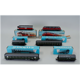 Collectie Trix Express modeltreinen, bestaande uit diverse locomotieven en wagons, deels voorzien van de originele doos – kavel bij Medusa Auctioneers