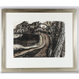 Jannes Vries de – Vries de, Jannes (1901-1986) "Onderdendam", inkt/aquarel/papier, h 33 x b 47 cm (provenance – kavel bij Veilinghuis Omnia